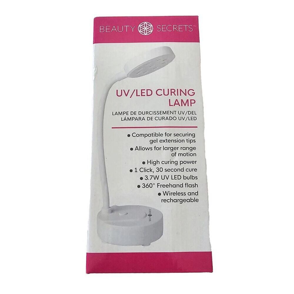 Beauty Secrets UV LED Nail Curing Lamp for Hands and Feet